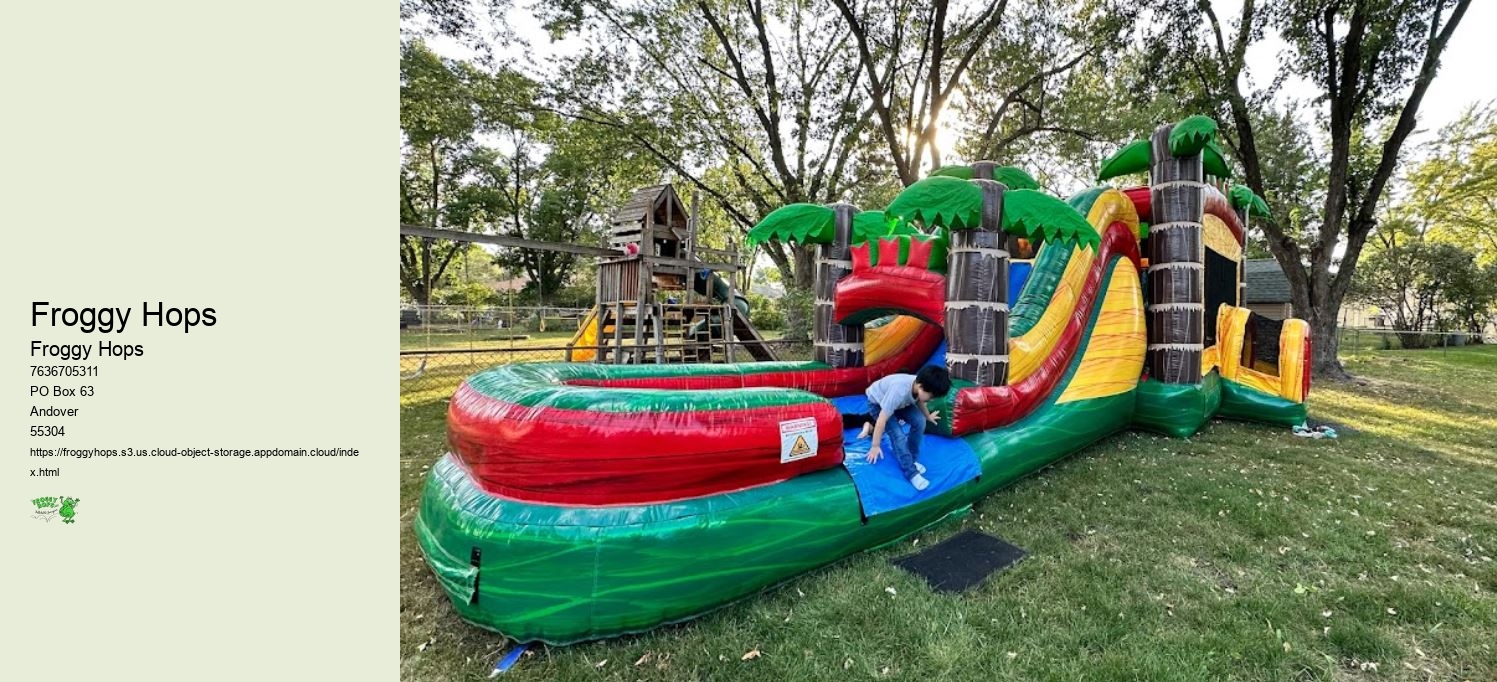 Minnesota's Bounce House Bonanza: Book Your Thrilling Rental Today!